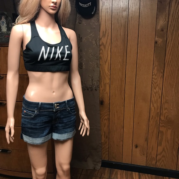 HUDSON Croxley Mid Thigh Short-Blue-Size 25 -Good Condition - Picture 16 of 16